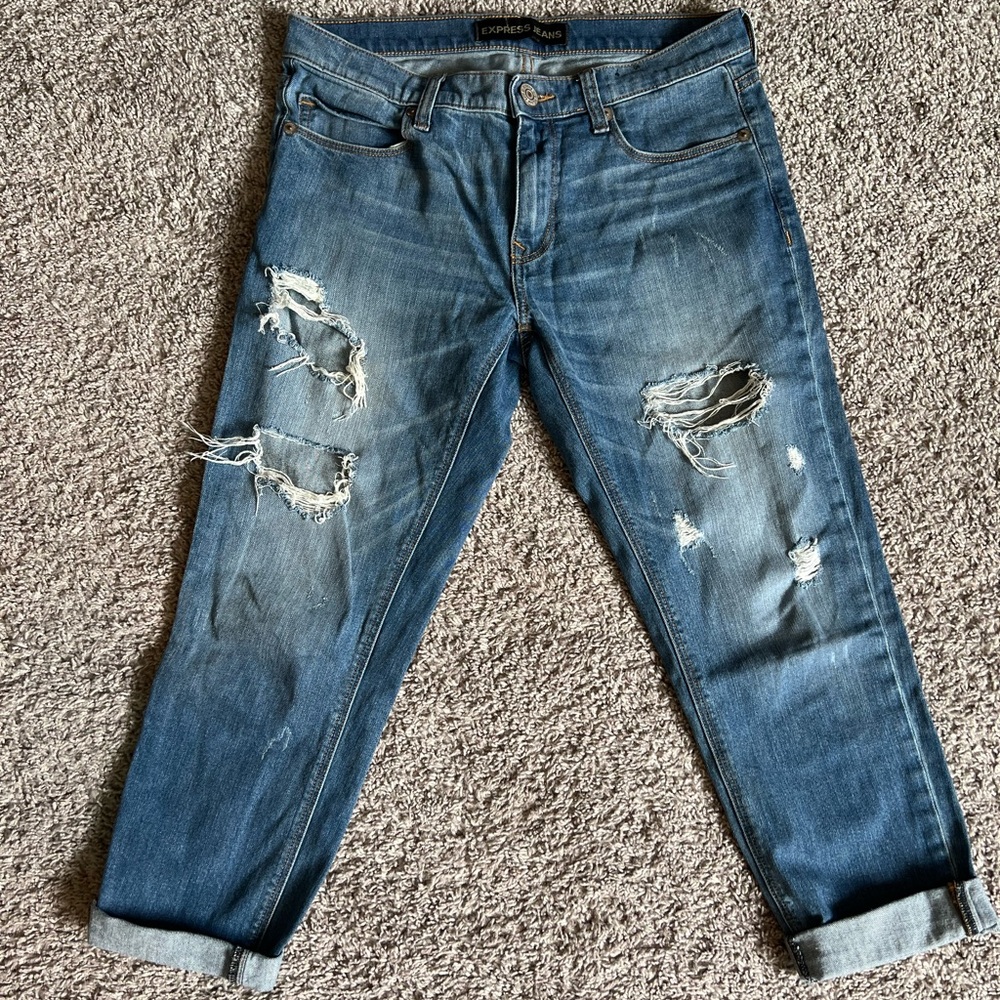 Express Cropped Jeans